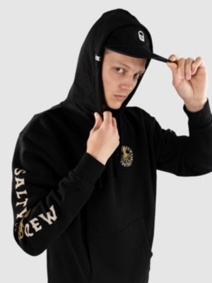 Salty crew black hoodie on sale